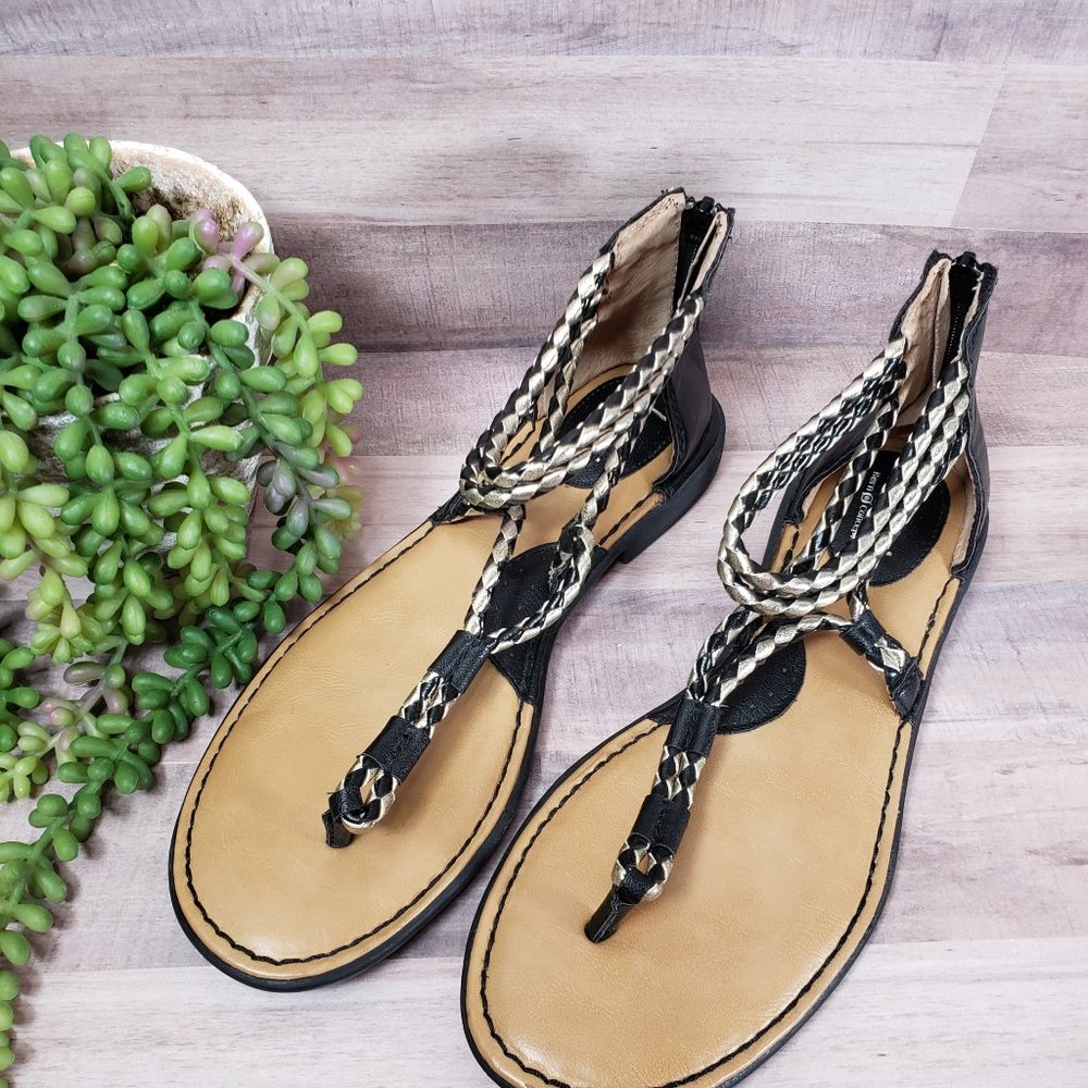 BOC Born Concept thong ankle strap sandals, 8